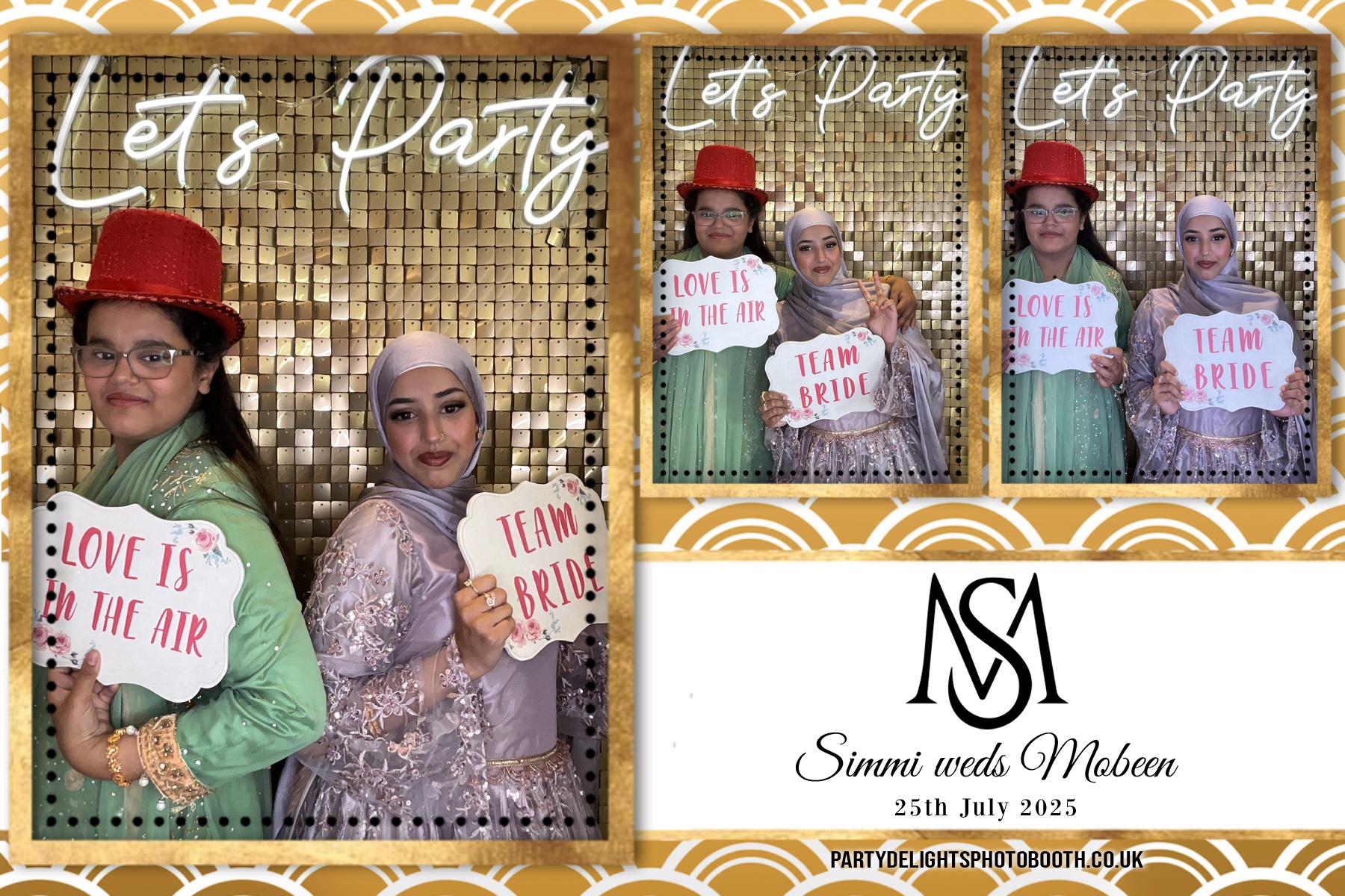 Simran Hussain Wedding | View more photos from the event at gallery.partydelightsphotobooth.co.uk/u/PartyDelightsPhotoBooth/Simran-Hussain-Wedding
