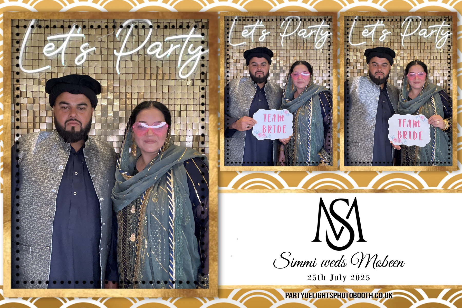 Simran Hussain Wedding | View more photos from the event at gallery.partydelightsphotobooth.co.uk/u/PartyDelightsPhotoBooth/Simran-Hussain-Wedding