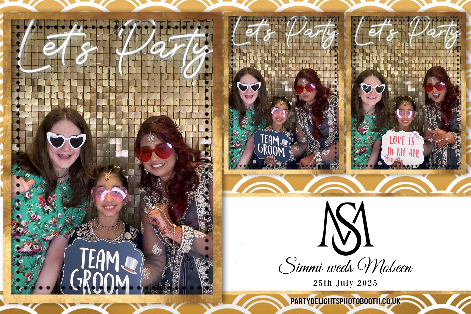 Simran Hussain Wedding | View more photos from the event at gallery.partydelightsphotobooth.co.uk/u/PartyDelightsPhotoBooth/Simran-Hussain-Wedding