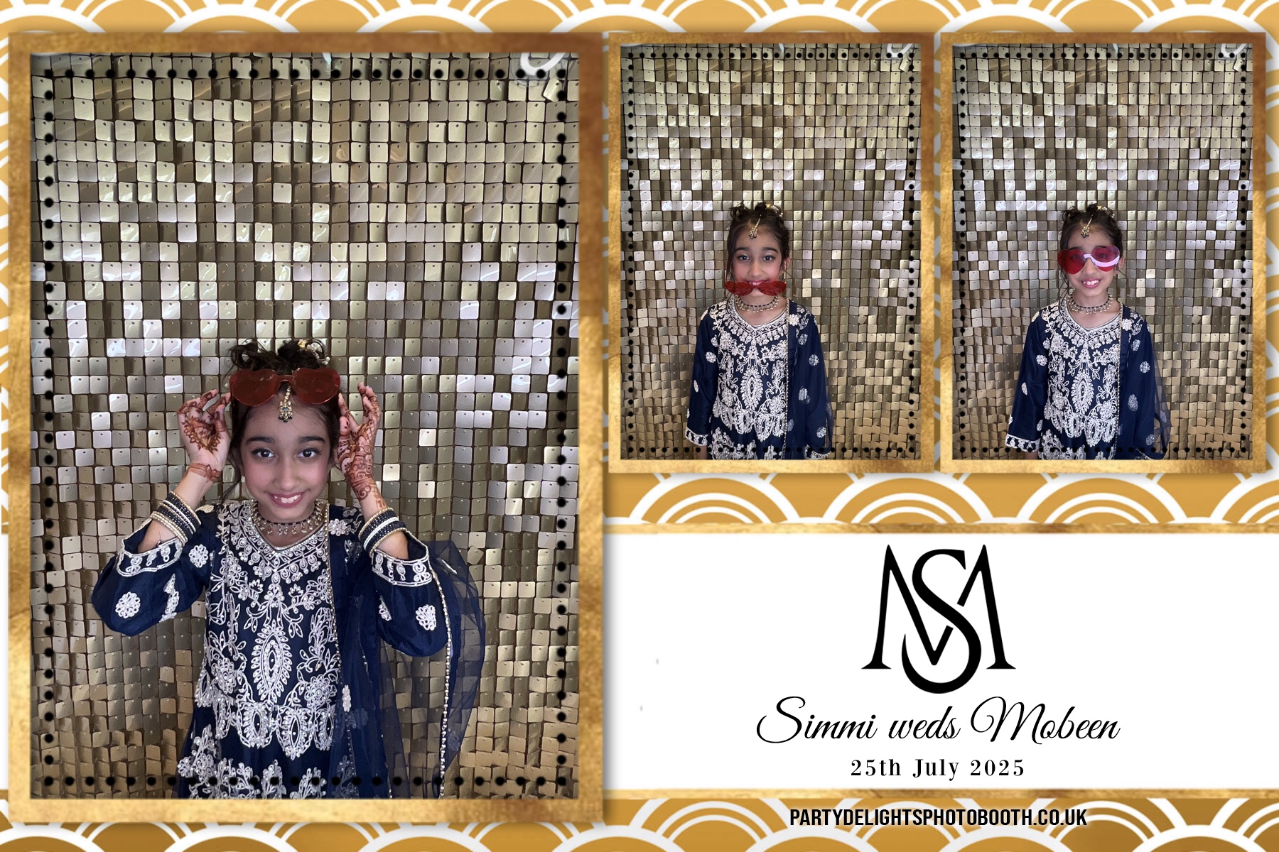 Simran Hussain Wedding | View more photos from the event at gallery.partydelightsphotobooth.co.uk/u/PartyDelightsPhotoBooth/Simran-Hussain-Wedding