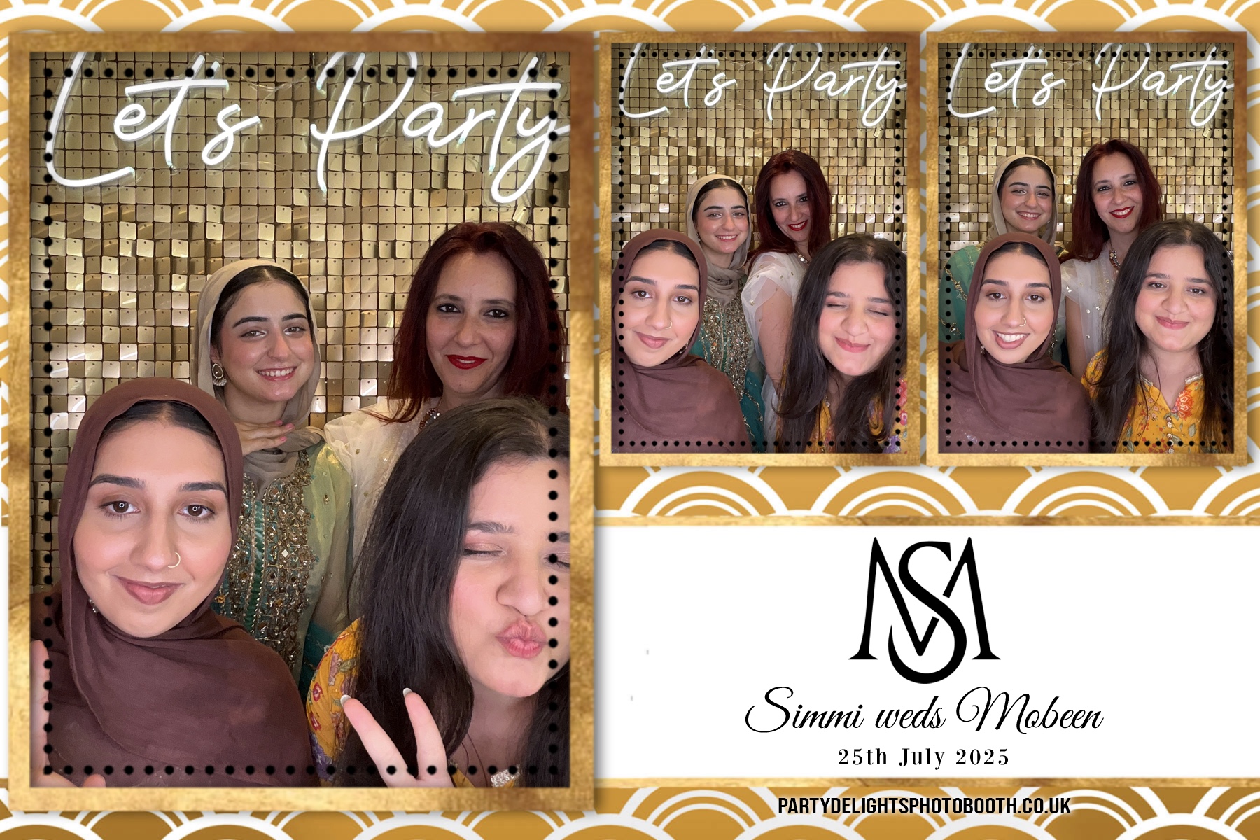 Simran Hussain Wedding | View more photos from the event at gallery.partydelightsphotobooth.co.uk/u/PartyDelightsPhotoBooth/Simran-Hussain-Wedding