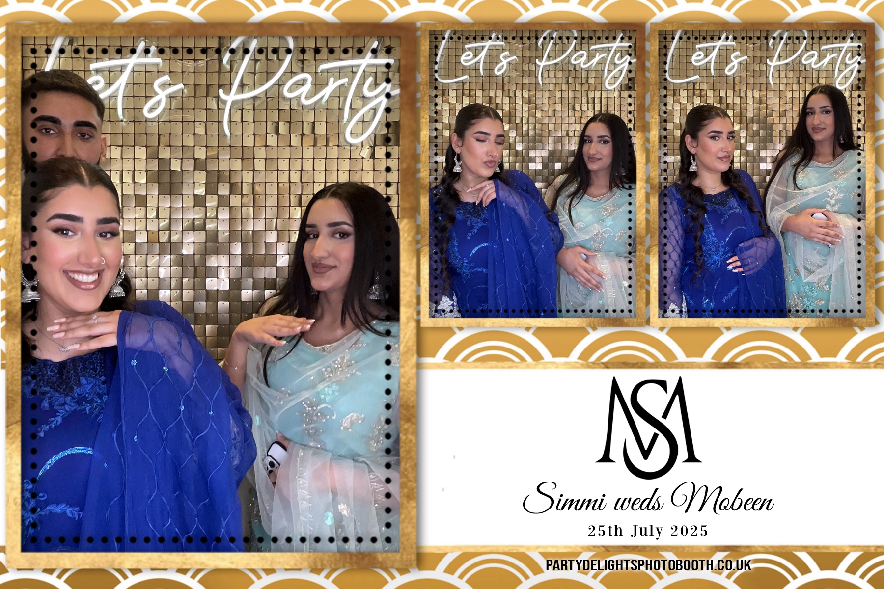 Simran Hussain Wedding | View more photos from the event at gallery.partydelightsphotobooth.co.uk/u/PartyDelightsPhotoBooth/Simran-Hussain-Wedding