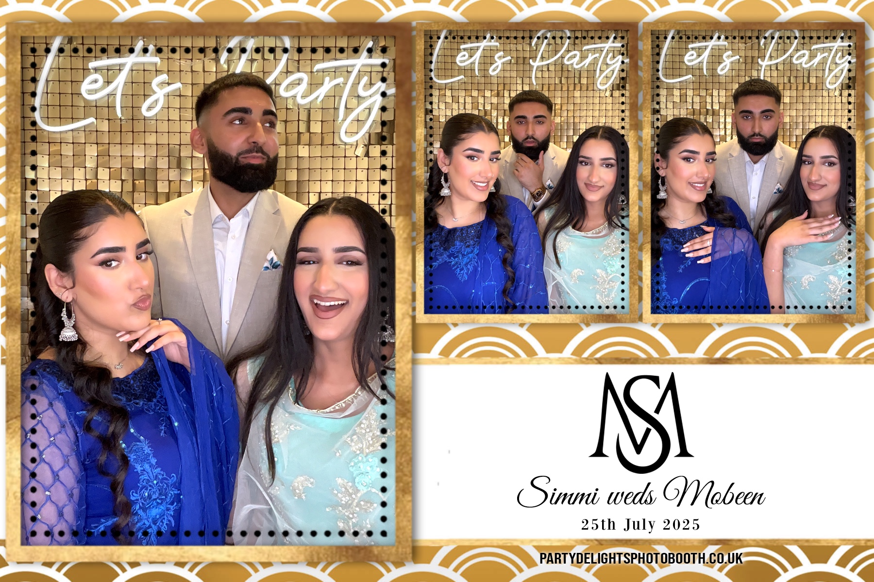 Simran Hussain Wedding | View more photos from the event at gallery.partydelightsphotobooth.co.uk/u/PartyDelightsPhotoBooth/Simran-Hussain-Wedding