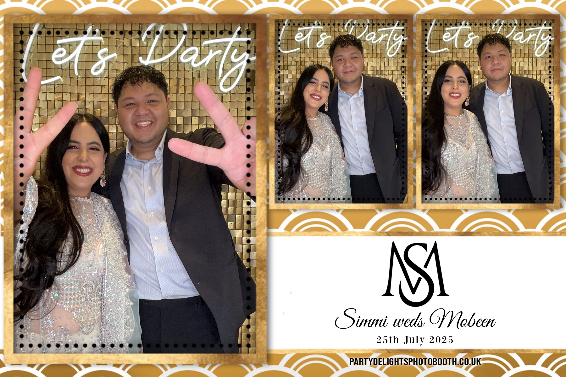 Simran Hussain Wedding | View more photos from the event at gallery.partydelightsphotobooth.co.uk/u/PartyDelightsPhotoBooth/Simran-Hussain-Wedding