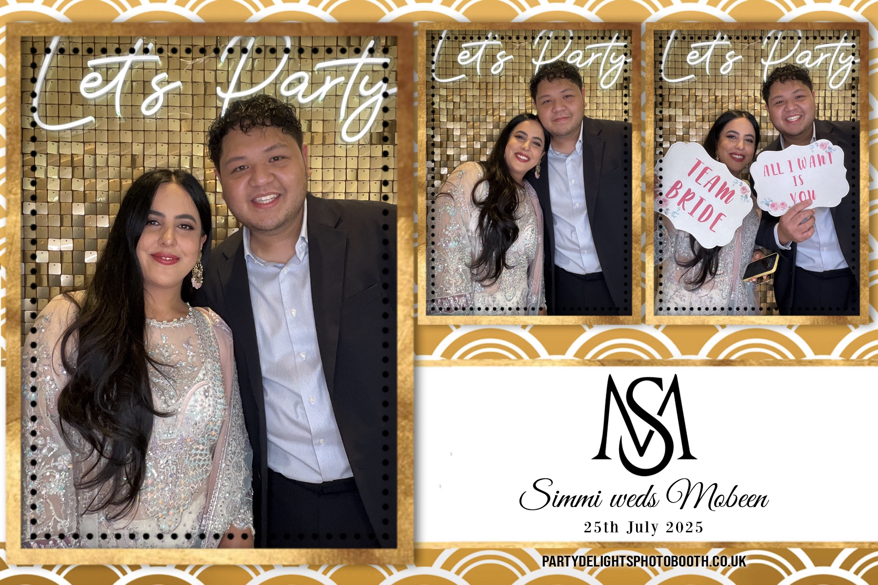 Simran Hussain Wedding | View more photos from the event at gallery.partydelightsphotobooth.co.uk/u/PartyDelightsPhotoBooth/Simran-Hussain-Wedding