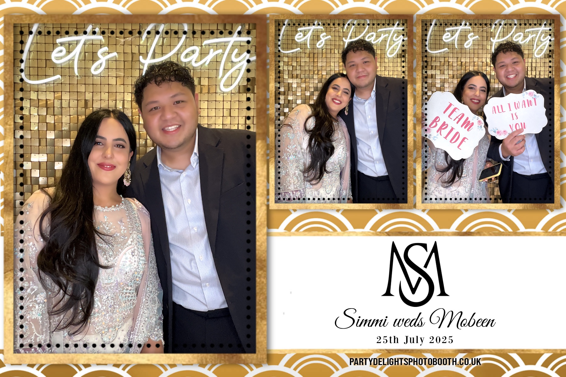 Simran Hussain Wedding | View more photos from the event at gallery.partydelightsphotobooth.co.uk/u/PartyDelightsPhotoBooth/Simran-Hussain-Wedding