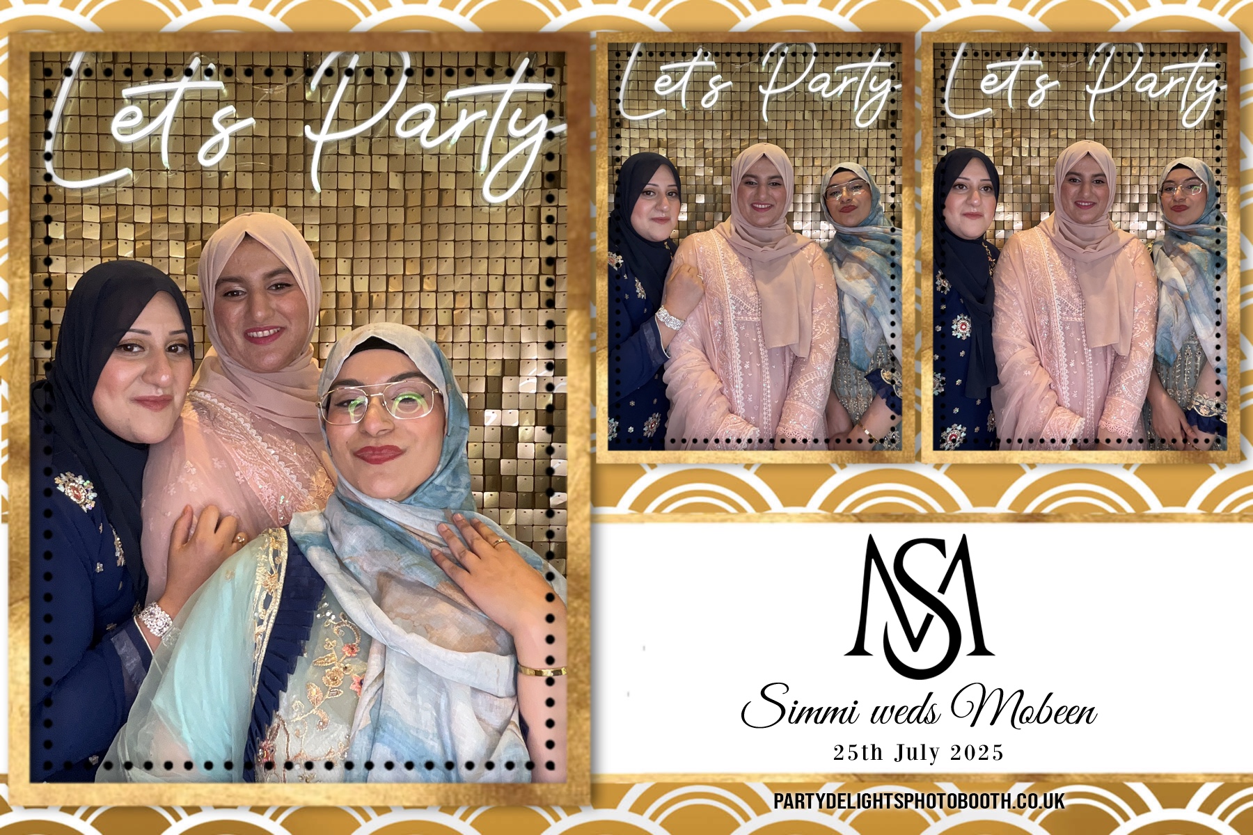 Simran Hussain Wedding | View more photos from the event at gallery.partydelightsphotobooth.co.uk/u/PartyDelightsPhotoBooth/Simran-Hussain-Wedding