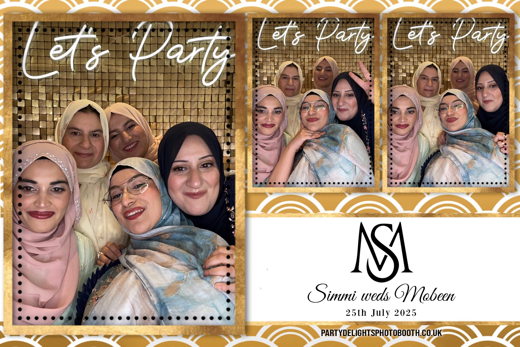 Simran Hussain Wedding | View more photos from the event at gallery.partydelightsphotobooth.co.uk/u/PartyDelightsPhotoBooth/Simran-Hussain-Wedding