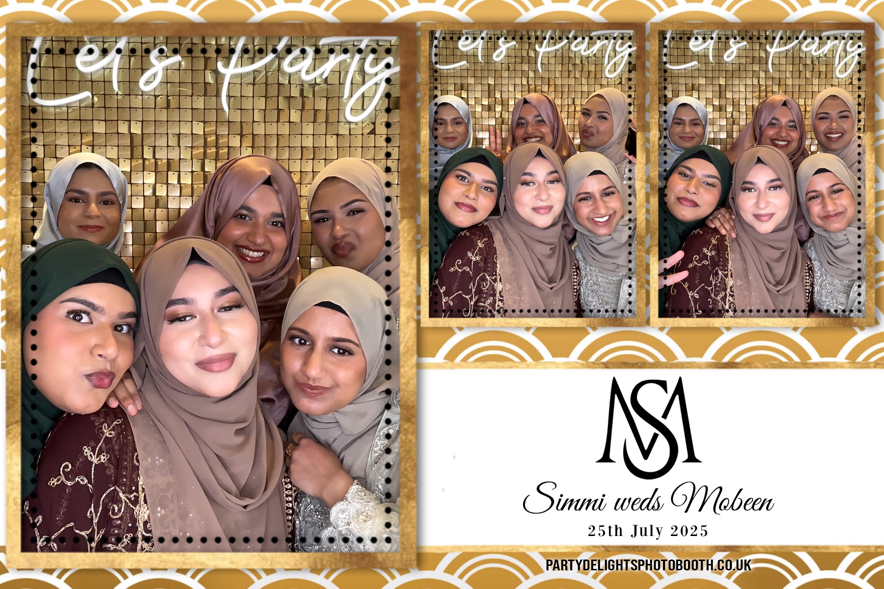 Simran Hussain Wedding | View more photos from the event at gallery.partydelightsphotobooth.co.uk/u/PartyDelightsPhotoBooth/Simran-Hussain-Wedding