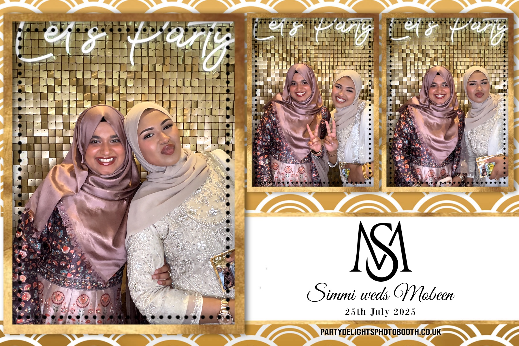 Simran Hussain Wedding | View more photos from the event at gallery.partydelightsphotobooth.co.uk/u/PartyDelightsPhotoBooth/Simran-Hussain-Wedding