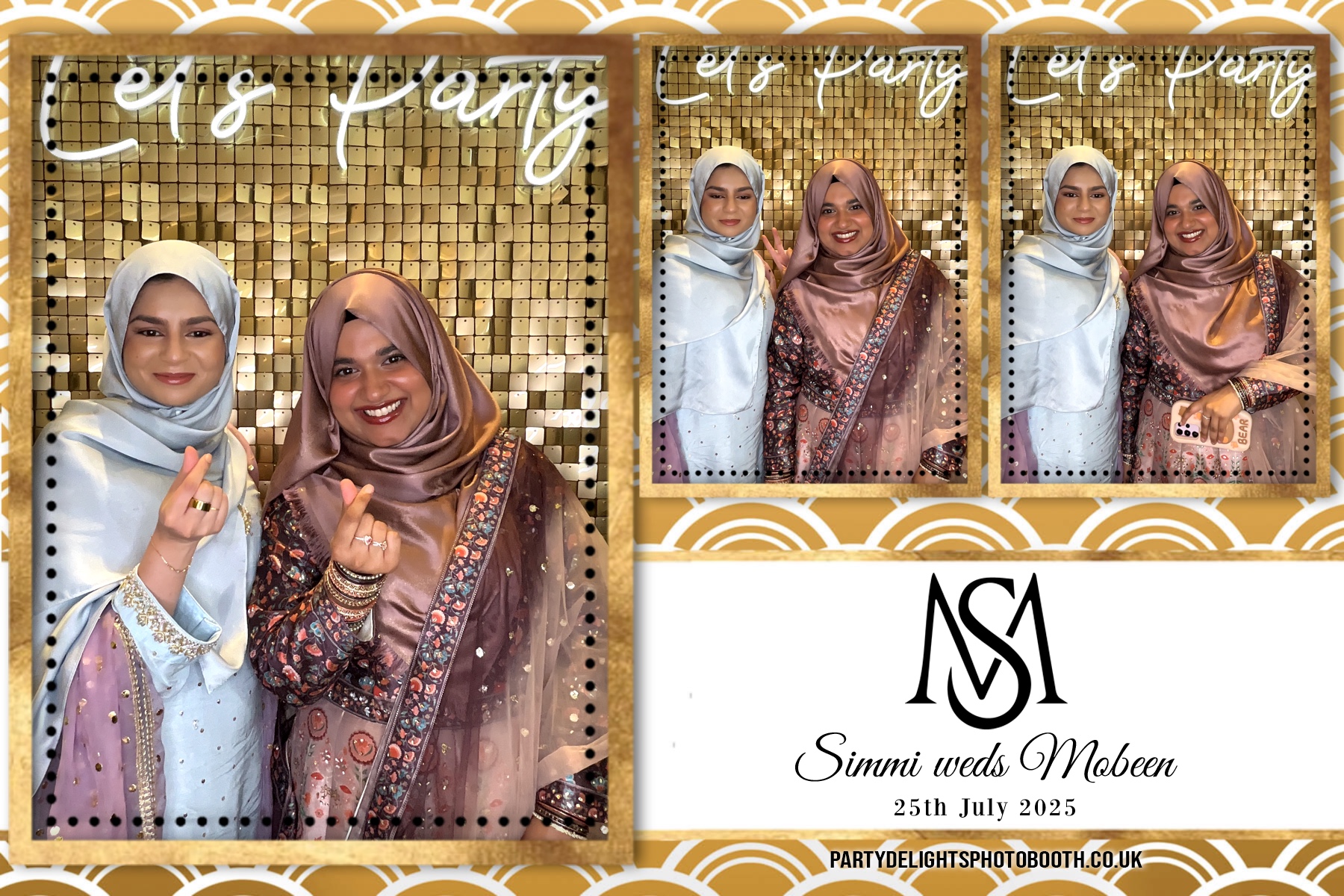 Simran Hussain Wedding | View more photos from the event at gallery.partydelightsphotobooth.co.uk/u/PartyDelightsPhotoBooth/Simran-Hussain-Wedding