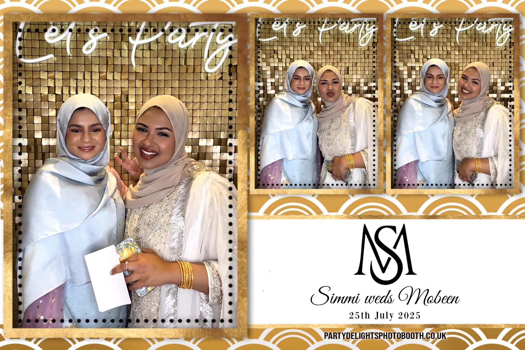 Simran Hussain Wedding | View more photos from the event at gallery.partydelightsphotobooth.co.uk/u/PartyDelightsPhotoBooth/Simran-Hussain-Wedding