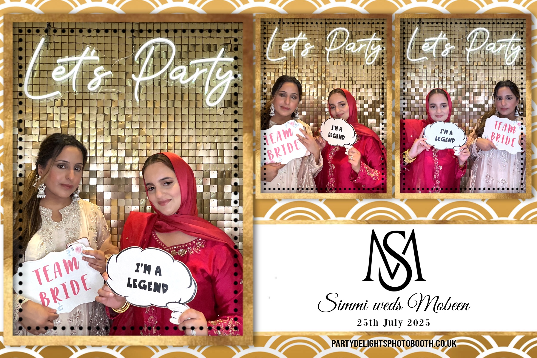 Simran Hussain Wedding | View more photos from the event at gallery.partydelightsphotobooth.co.uk/u/PartyDelightsPhotoBooth/Simran-Hussain-Wedding