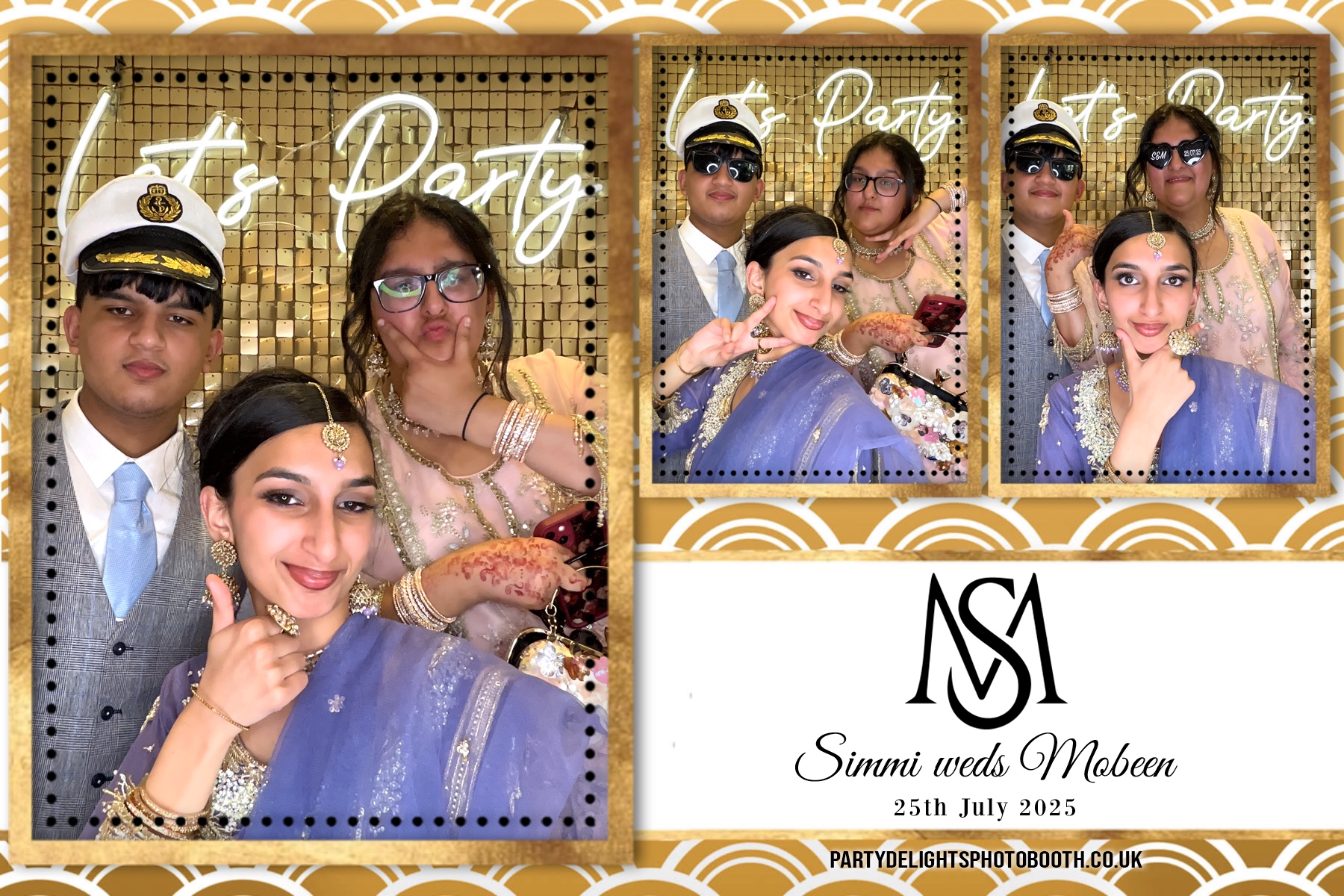 Simran Hussain Wedding | View more photos from the event at gallery.partydelightsphotobooth.co.uk/u/PartyDelightsPhotoBooth/Simran-Hussain-Wedding