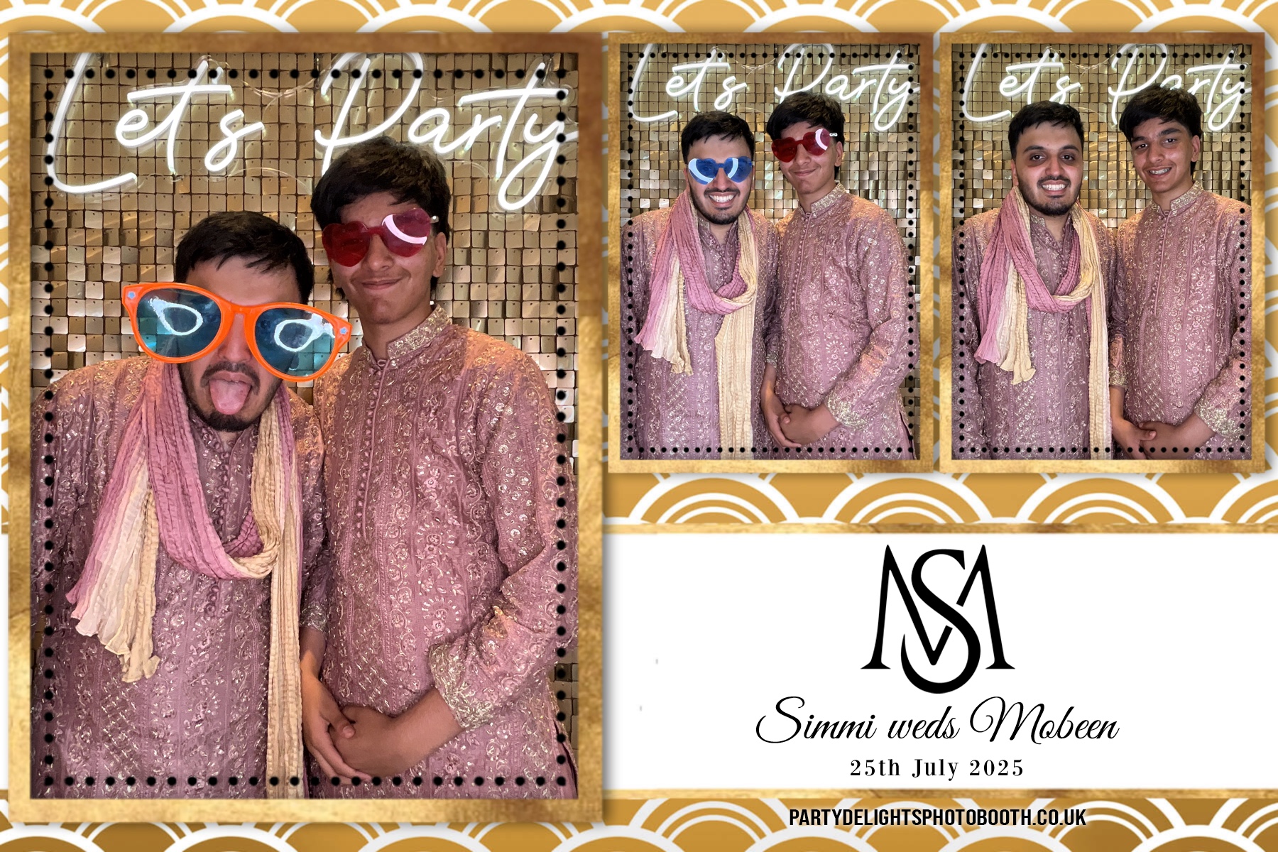 Simran Hussain Wedding | View more photos from the event at gallery.partydelightsphotobooth.co.uk/u/PartyDelightsPhotoBooth/Simran-Hussain-Wedding