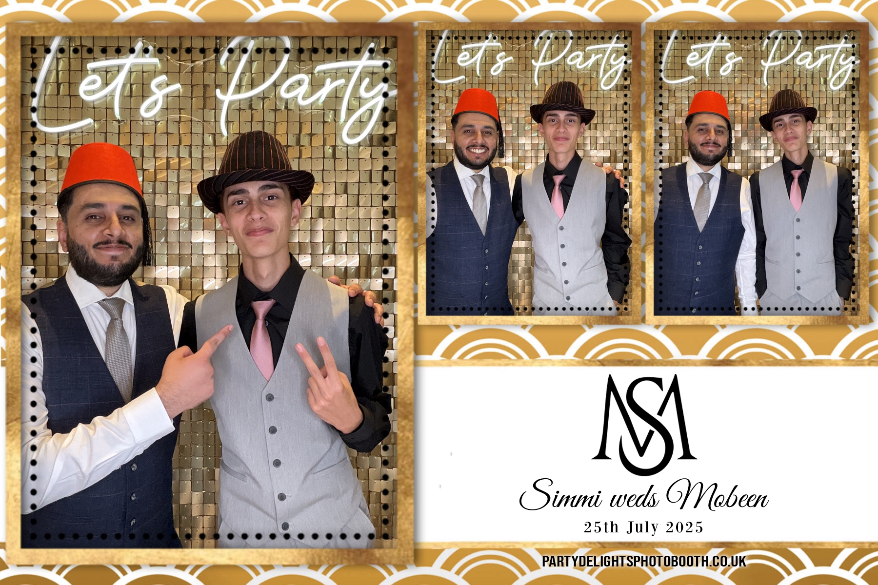 Simran Hussain Wedding | View more photos from the event at gallery.partydelightsphotobooth.co.uk/u/PartyDelightsPhotoBooth/Simran-Hussain-Wedding