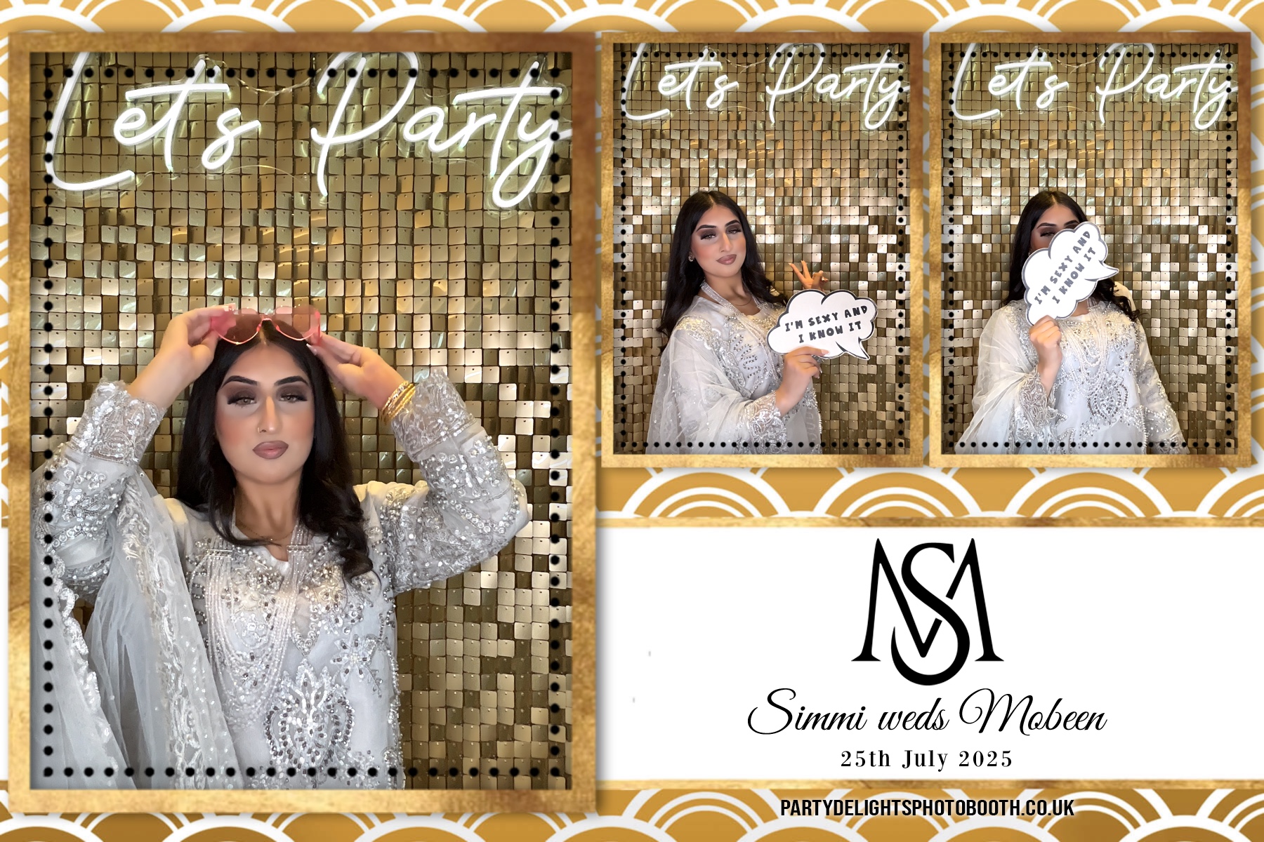 Simran Hussain Wedding | View more photos from the event at gallery.partydelightsphotobooth.co.uk/u/PartyDelightsPhotoBooth/Simran-Hussain-Wedding