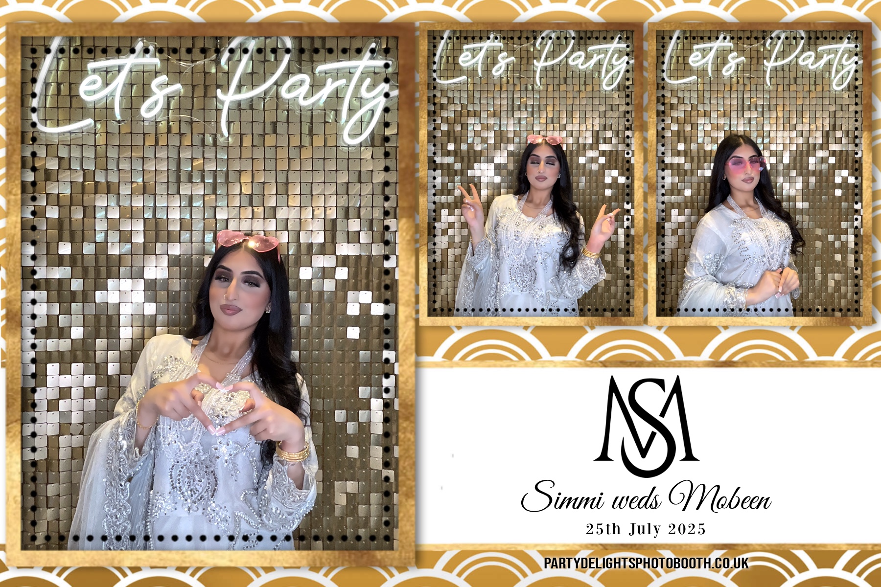 Simran Hussain Wedding | View more photos from the event at gallery.partydelightsphotobooth.co.uk/u/PartyDelightsPhotoBooth/Simran-Hussain-Wedding
