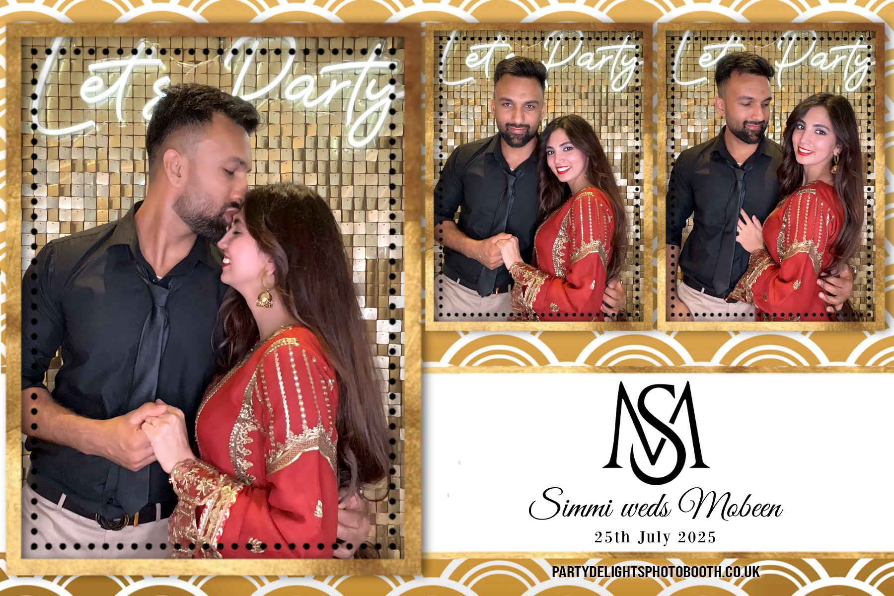 Simran Hussain Wedding | View more photos from the event at gallery.partydelightsphotobooth.co.uk/u/PartyDelightsPhotoBooth/Simran-Hussain-Wedding
