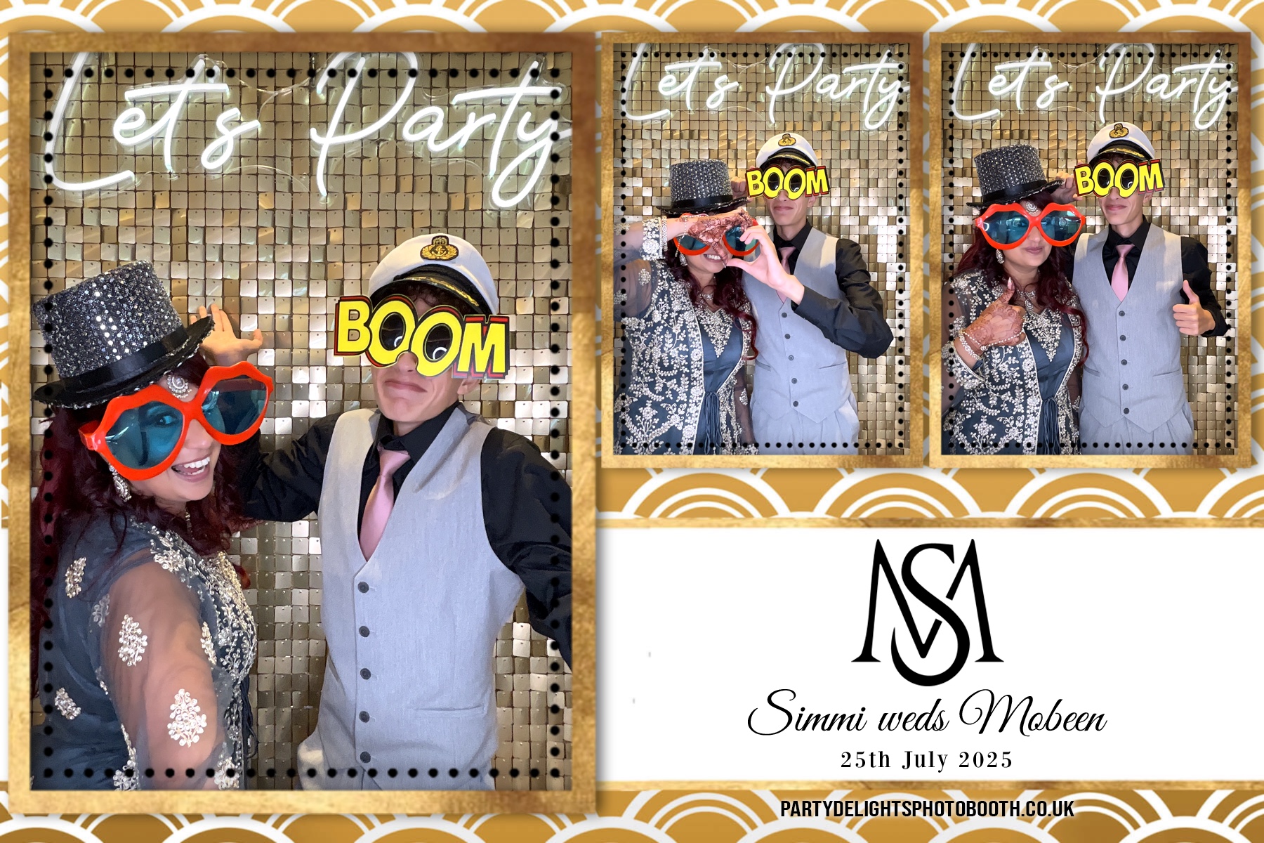 Simran Hussain Wedding | View more photos from the event at gallery.partydelightsphotobooth.co.uk/u/PartyDelightsPhotoBooth/Simran-Hussain-Wedding