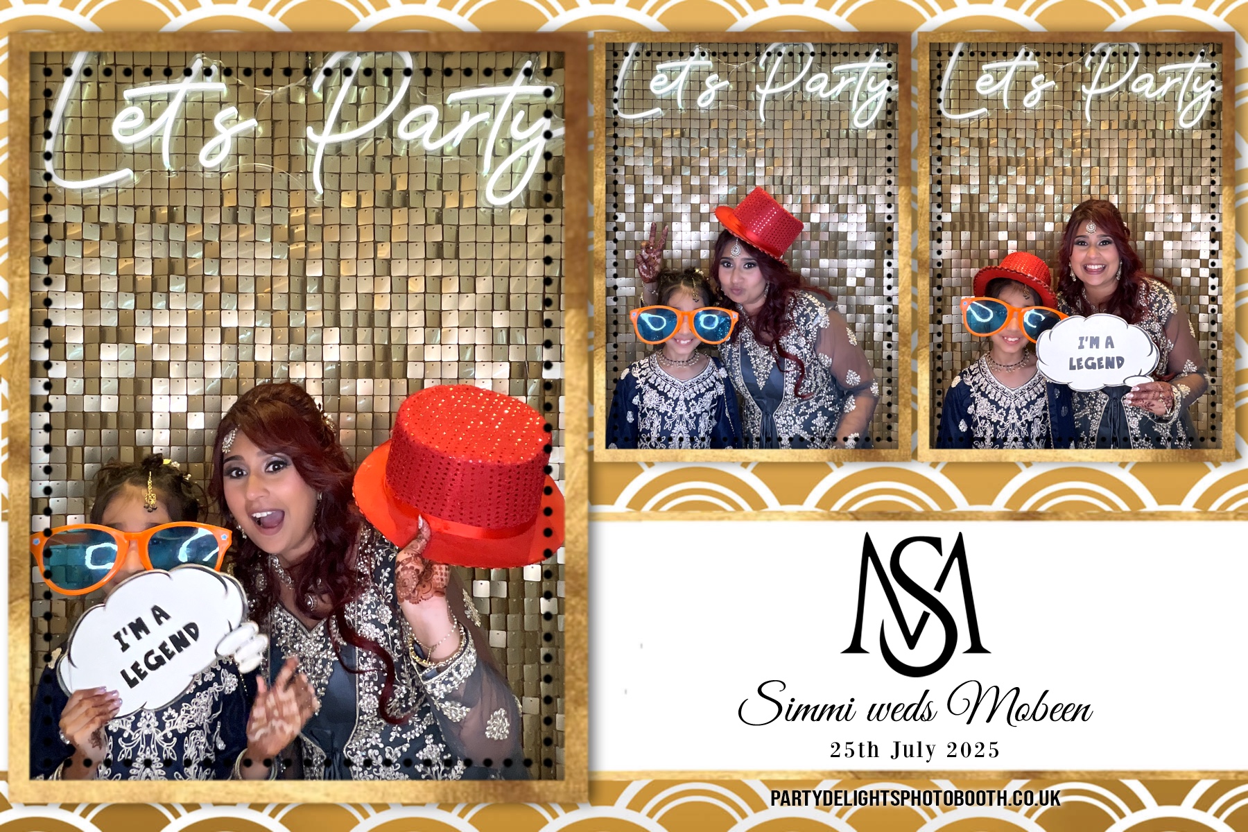 Simran Hussain Wedding | View more photos from the event at gallery.partydelightsphotobooth.co.uk/u/PartyDelightsPhotoBooth/Simran-Hussain-Wedding