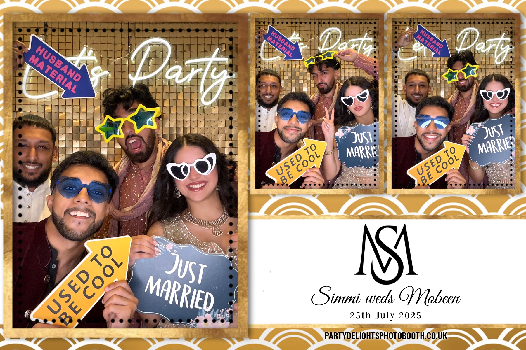 Simran Hussain Wedding | View more photos from the event at gallery.partydelightsphotobooth.co.uk/u/PartyDelightsPhotoBooth/Simran-Hussain-Wedding
