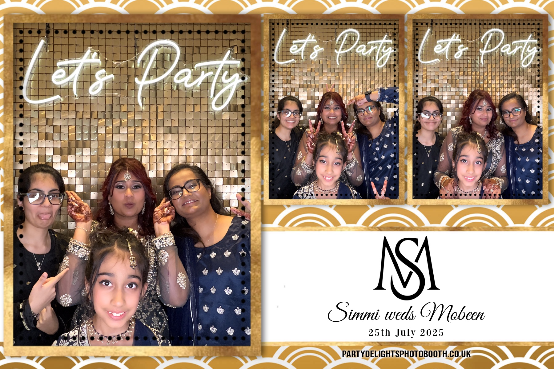 Simran Hussain Wedding | View more photos from the event at gallery.partydelightsphotobooth.co.uk/u/PartyDelightsPhotoBooth/Simran-Hussain-Wedding