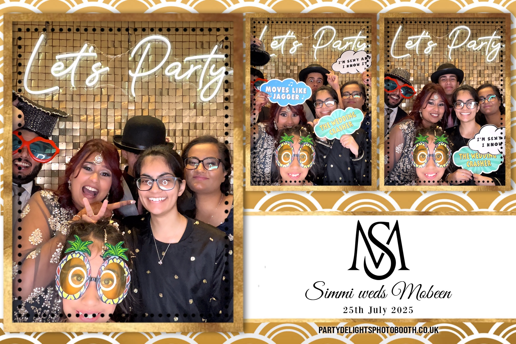 Simran Hussain Wedding | View more photos from the event at gallery.partydelightsphotobooth.co.uk/u/PartyDelightsPhotoBooth/Simran-Hussain-Wedding