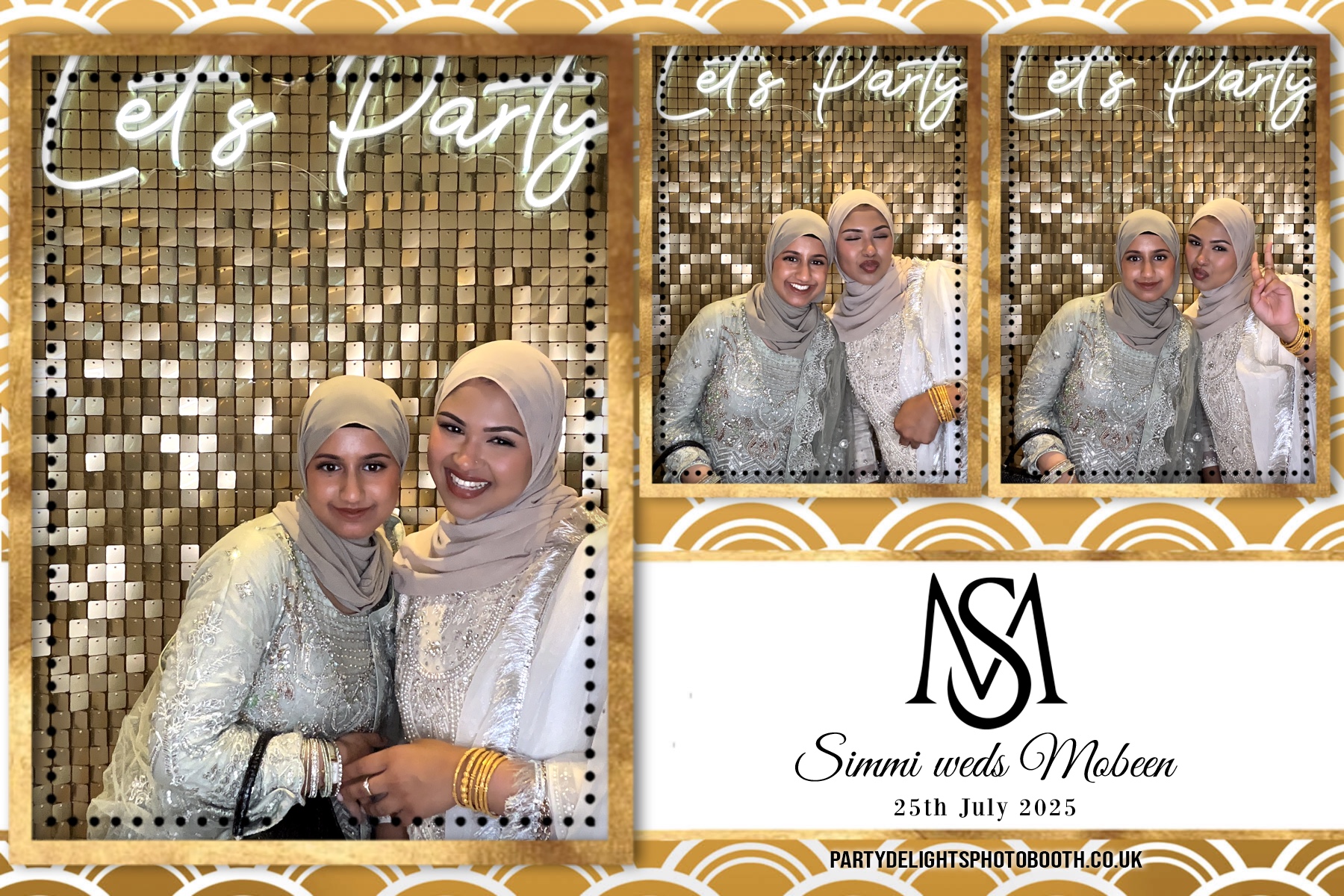 Simran Hussain Wedding | View more photos from the event at gallery.partydelightsphotobooth.co.uk/u/PartyDelightsPhotoBooth/Simran-Hussain-Wedding