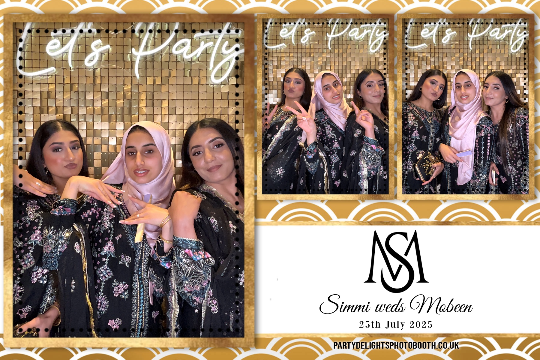 Simran Hussain Wedding | View more photos from the event at gallery.partydelightsphotobooth.co.uk/u/PartyDelightsPhotoBooth/Simran-Hussain-Wedding