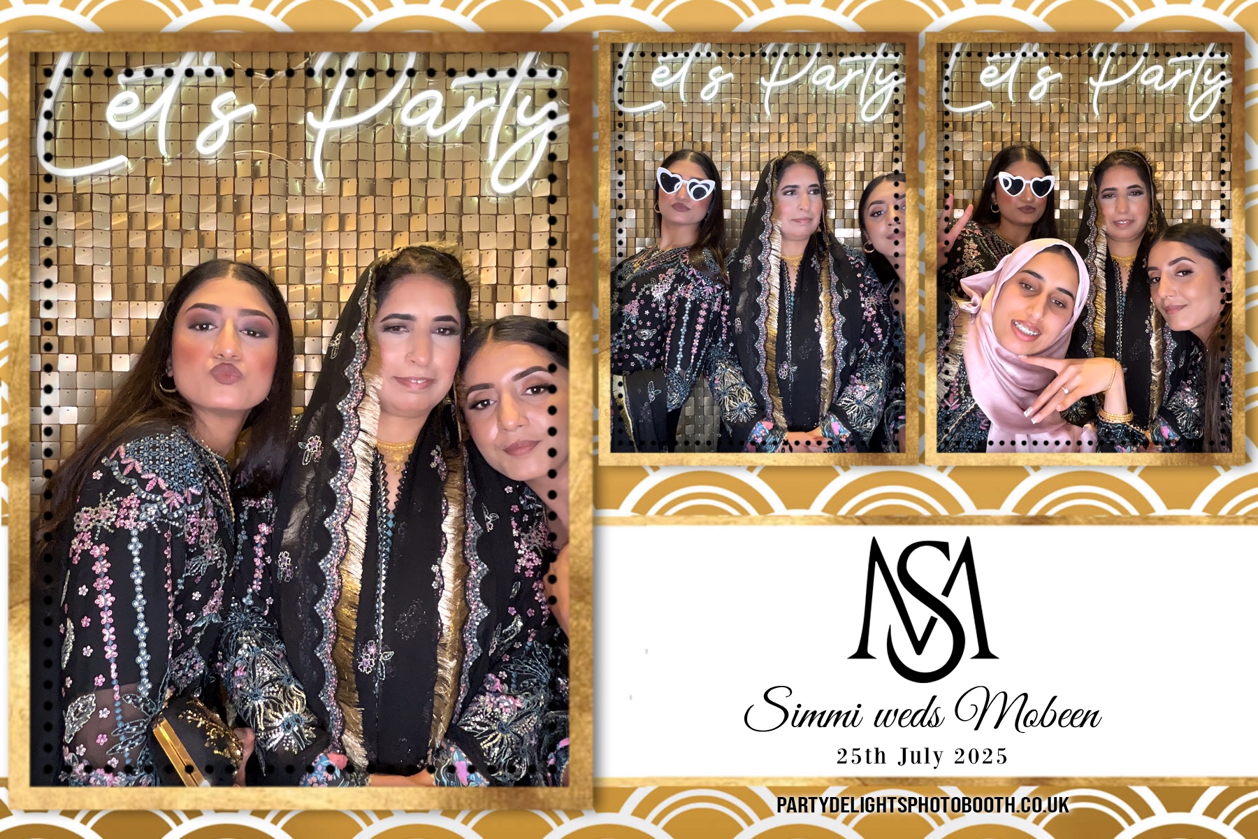 Simran Hussain Wedding | View more photos from the event at gallery.partydelightsphotobooth.co.uk/u/PartyDelightsPhotoBooth/Simran-Hussain-Wedding