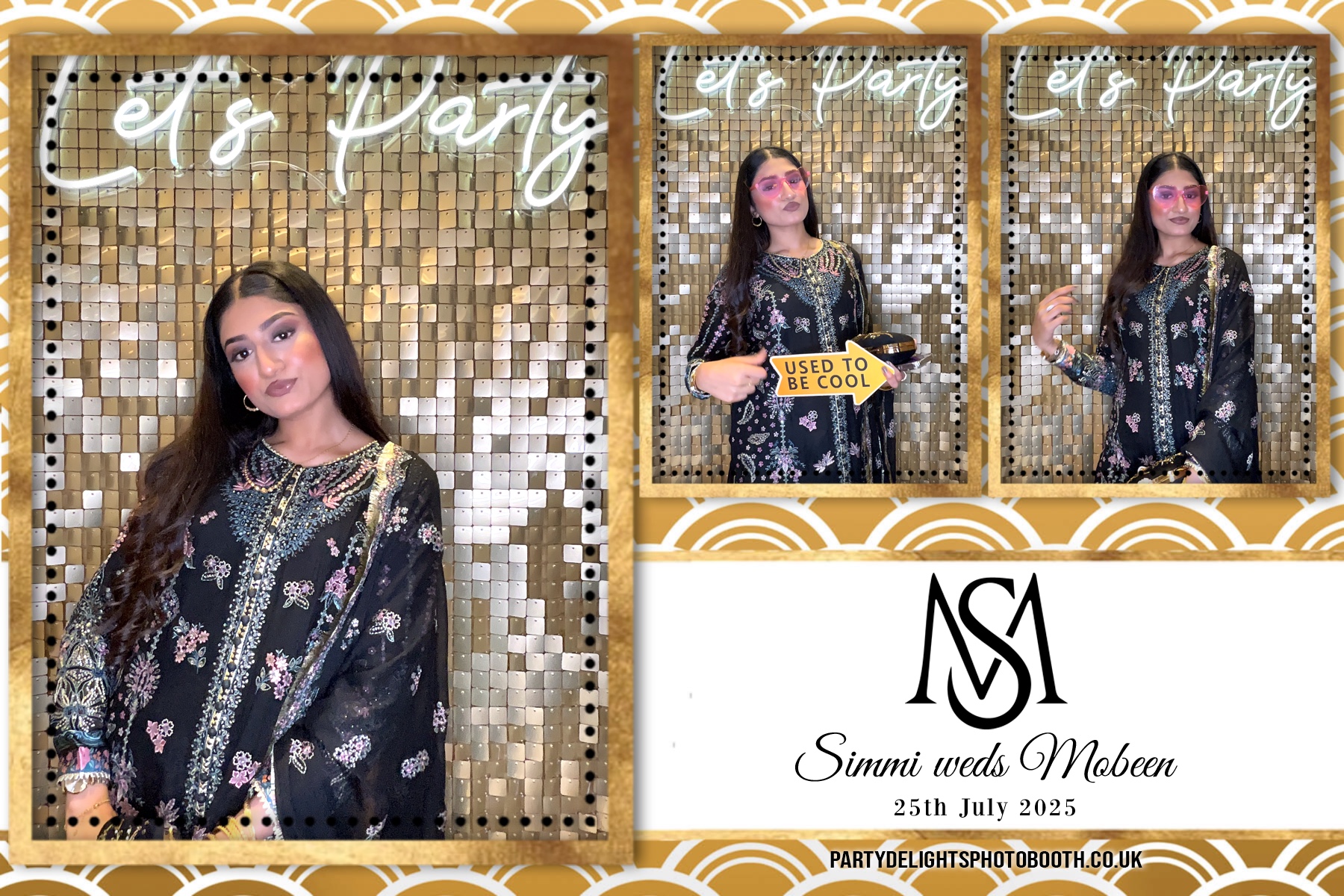 Simran Hussain Wedding | View more photos from the event at gallery.partydelightsphotobooth.co.uk/u/PartyDelightsPhotoBooth/Simran-Hussain-Wedding