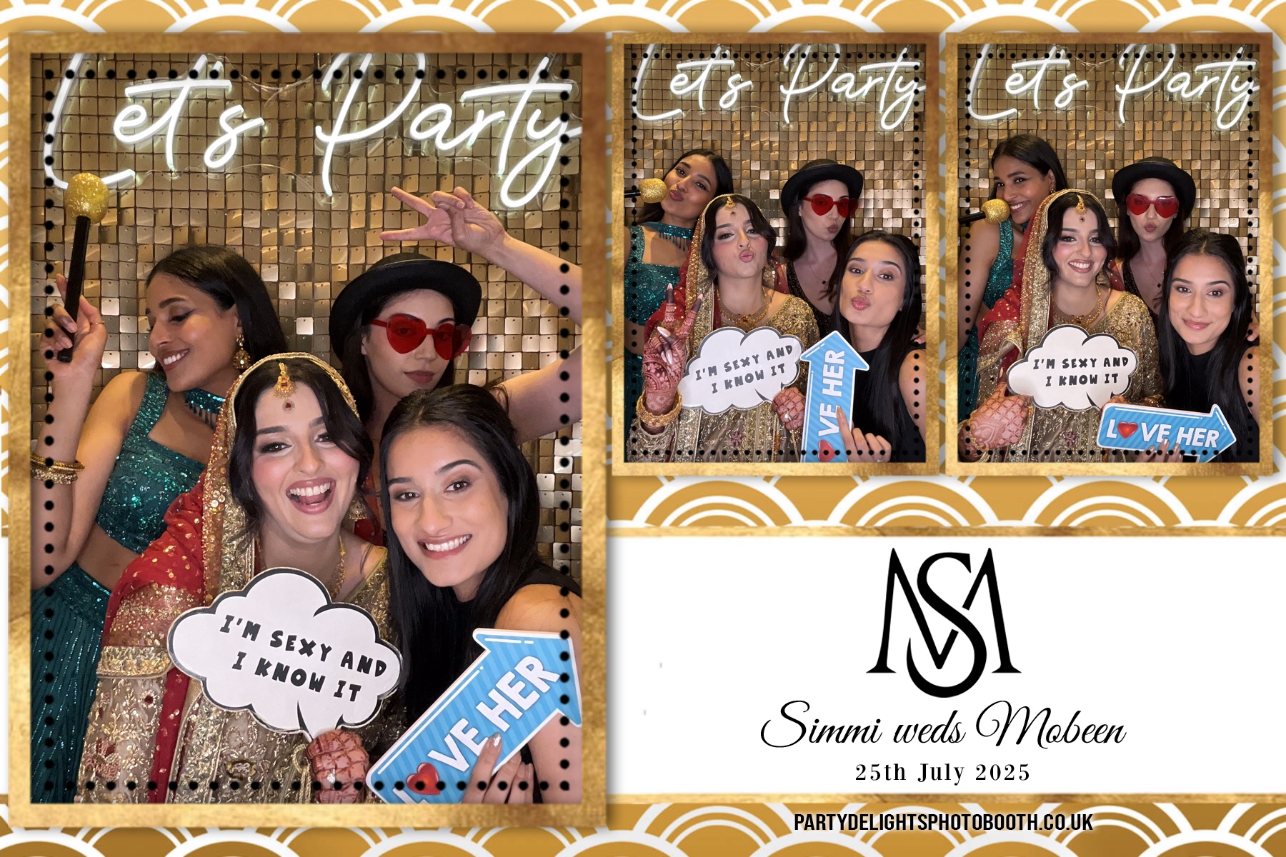 Simran Hussain Wedding | View more photos from the event at gallery.partydelightsphotobooth.co.uk/u/PartyDelightsPhotoBooth/Simran-Hussain-Wedding