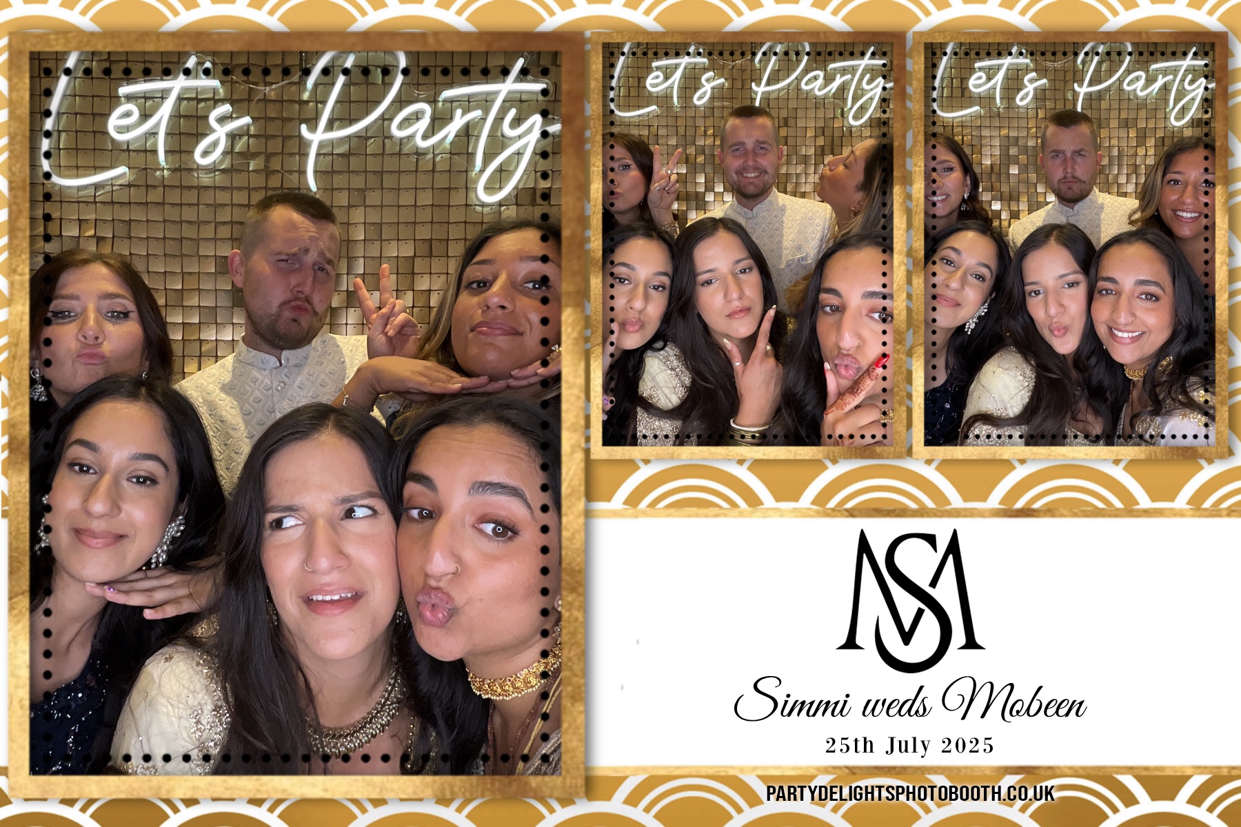 Simran Hussain Wedding | View more photos from the event at gallery.partydelightsphotobooth.co.uk/u/PartyDelightsPhotoBooth/Simran-Hussain-Wedding
