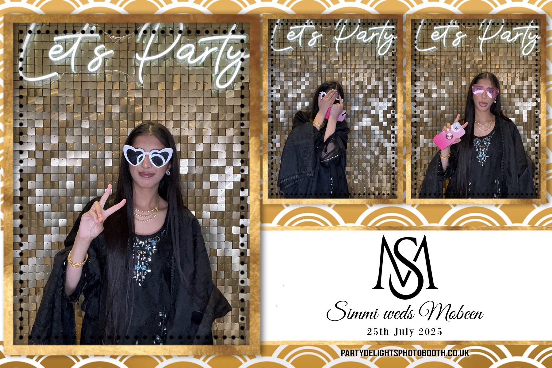 Simran Hussain Wedding | View more photos from the event at gallery.partydelightsphotobooth.co.uk/u/PartyDelightsPhotoBooth/Simran-Hussain-Wedding