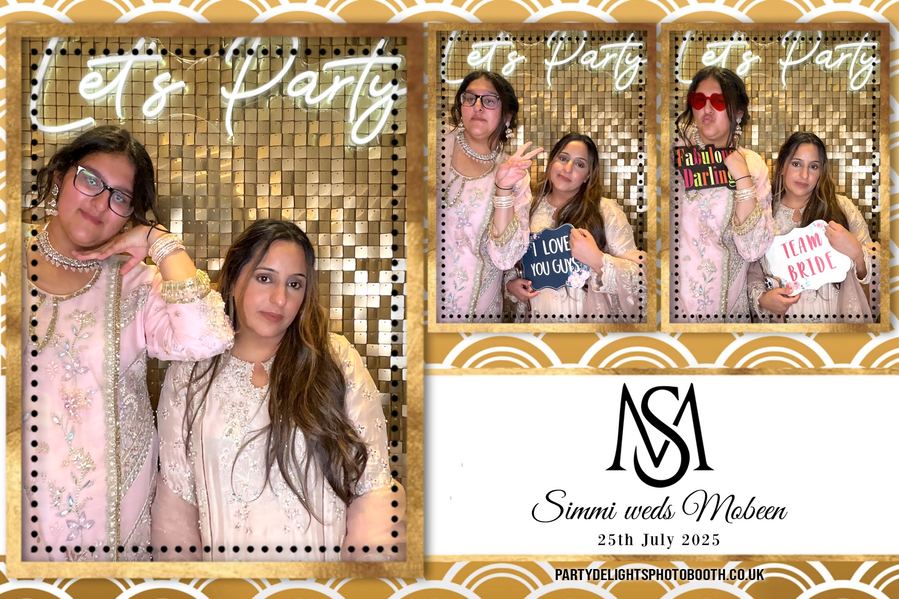 Simran Hussain Wedding | View more photos from the event at gallery.partydelightsphotobooth.co.uk/u/PartyDelightsPhotoBooth/Simran-Hussain-Wedding