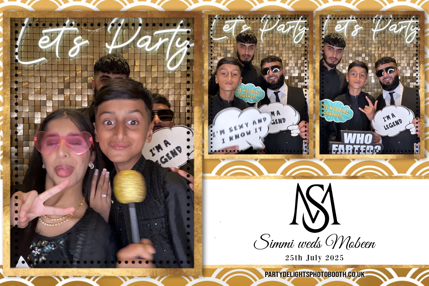Simran Hussain Wedding | View more photos from the event at gallery.partydelightsphotobooth.co.uk/u/PartyDelightsPhotoBooth/Simran-Hussain-Wedding