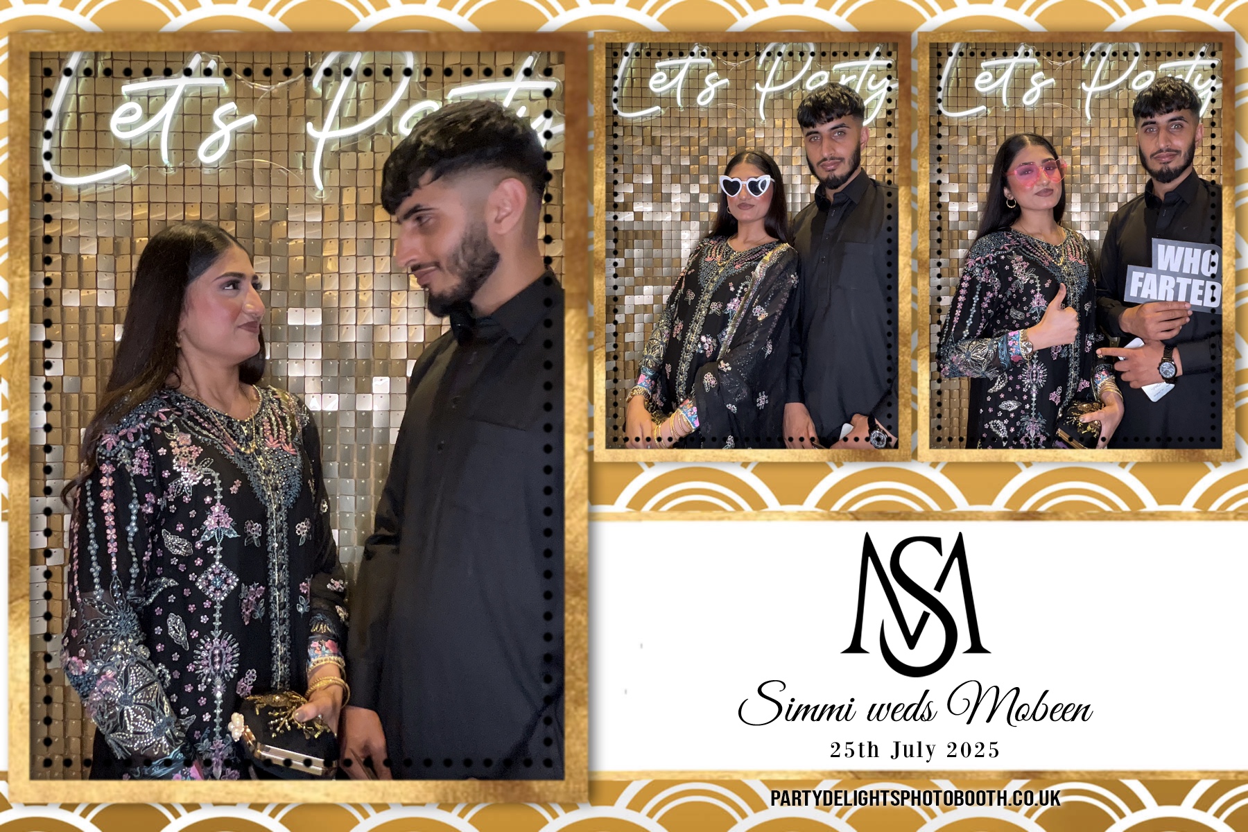 Simran Hussain Wedding | View more photos from the event at gallery.partydelightsphotobooth.co.uk/u/PartyDelightsPhotoBooth/Simran-Hussain-Wedding