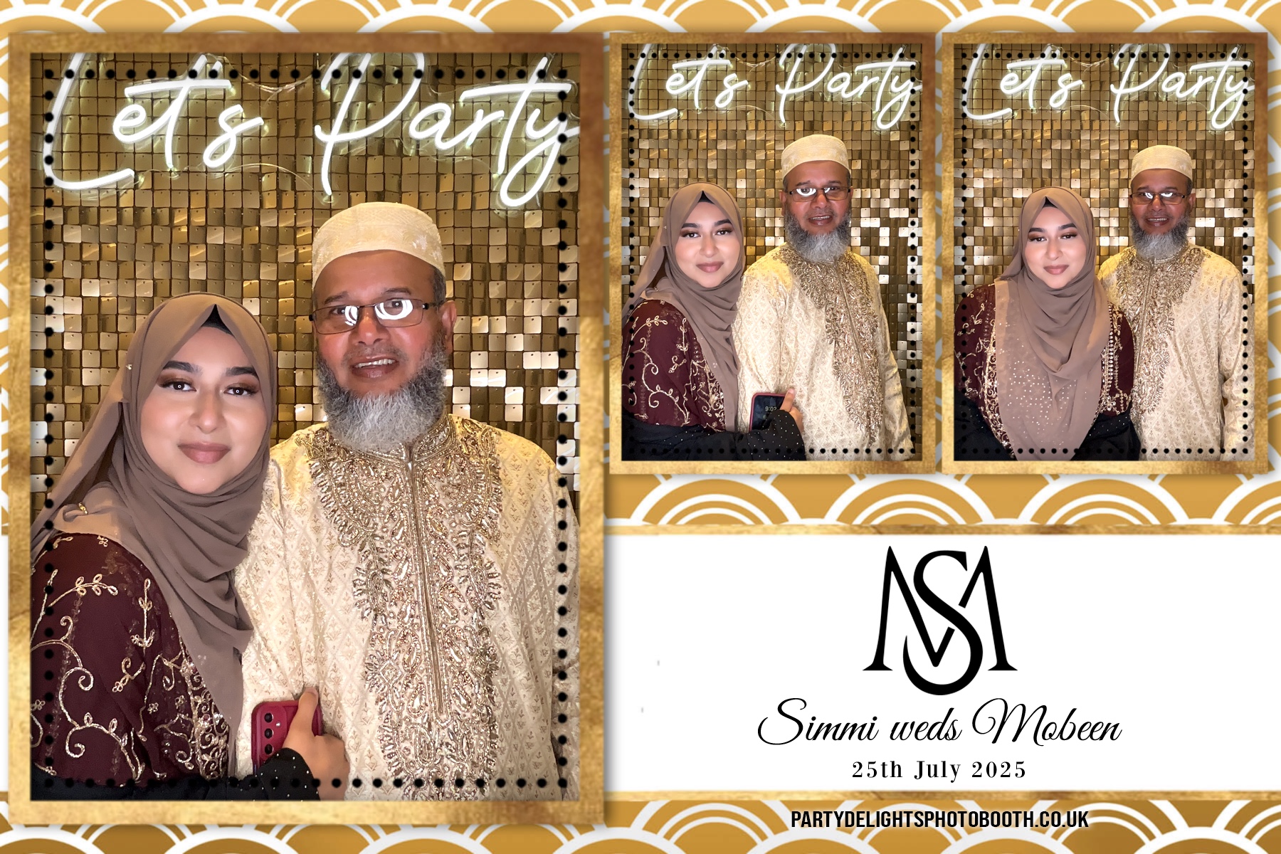 Simran Hussain Wedding | View more photos from the event at gallery.partydelightsphotobooth.co.uk/u/PartyDelightsPhotoBooth/Simran-Hussain-Wedding