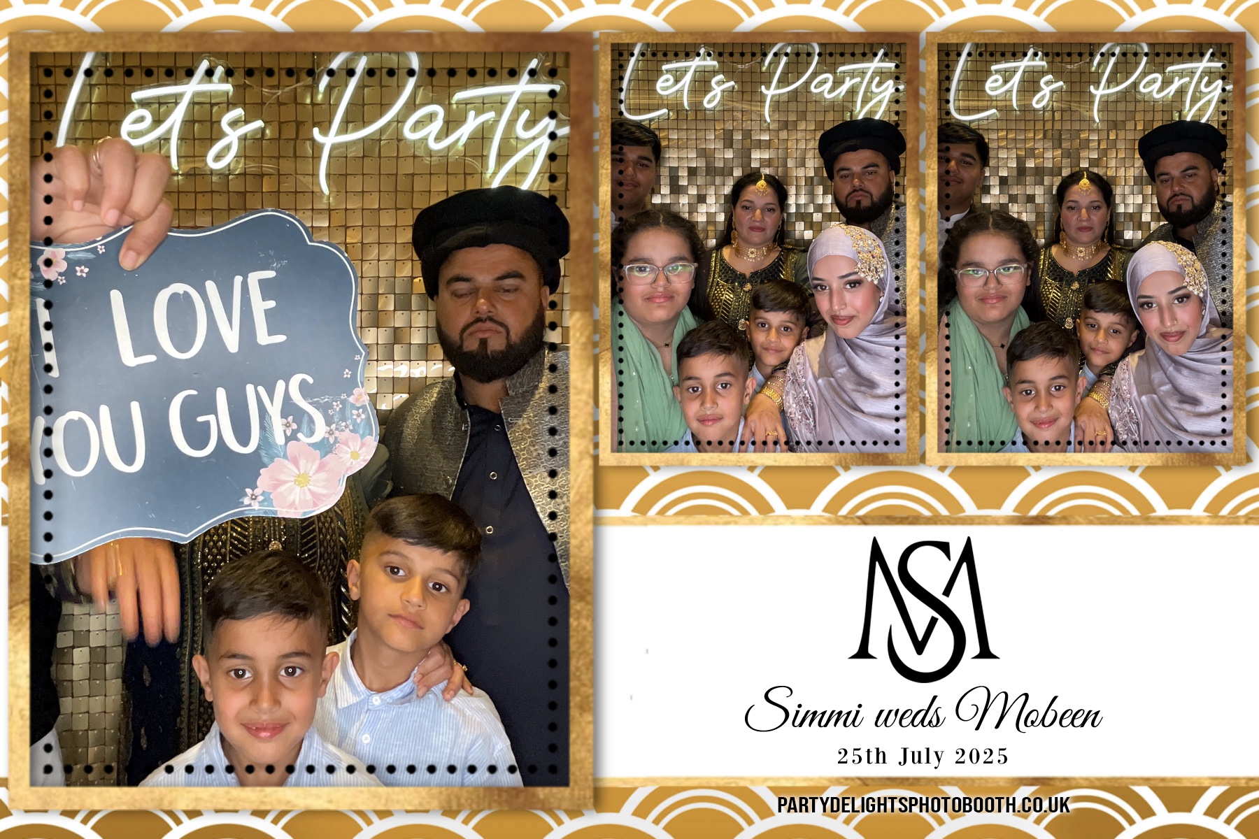 Simran Hussain Wedding | View more photos from the event at gallery.partydelightsphotobooth.co.uk/u/PartyDelightsPhotoBooth/Simran-Hussain-Wedding