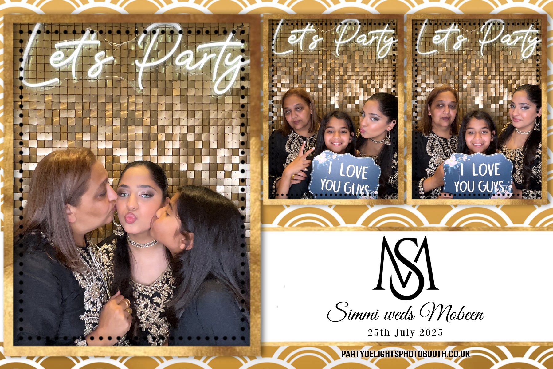 Simran Hussain Wedding | View more photos from the event at gallery.partydelightsphotobooth.co.uk/u/PartyDelightsPhotoBooth/Simran-Hussain-Wedding