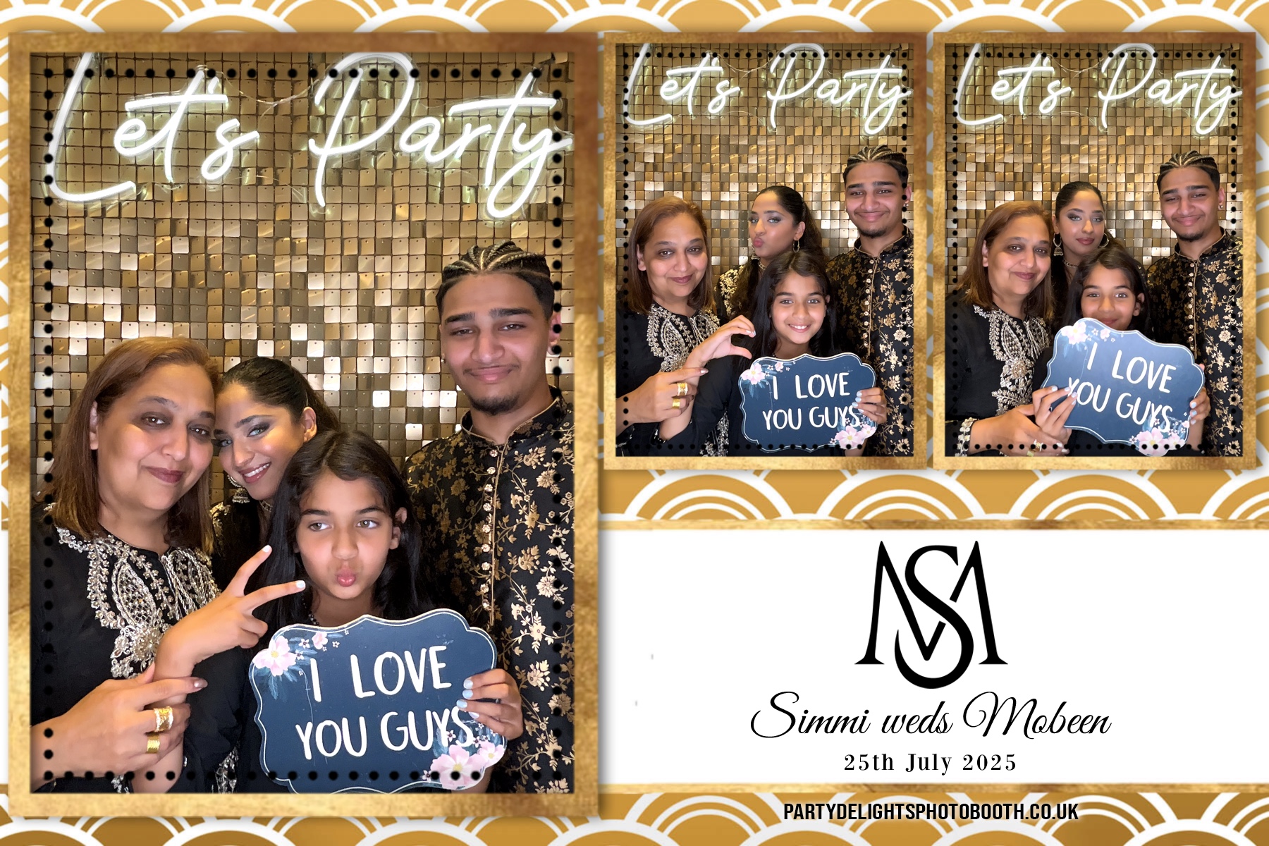 Simran Hussain Wedding | View more photos from the event at gallery.partydelightsphotobooth.co.uk/u/PartyDelightsPhotoBooth/Simran-Hussain-Wedding