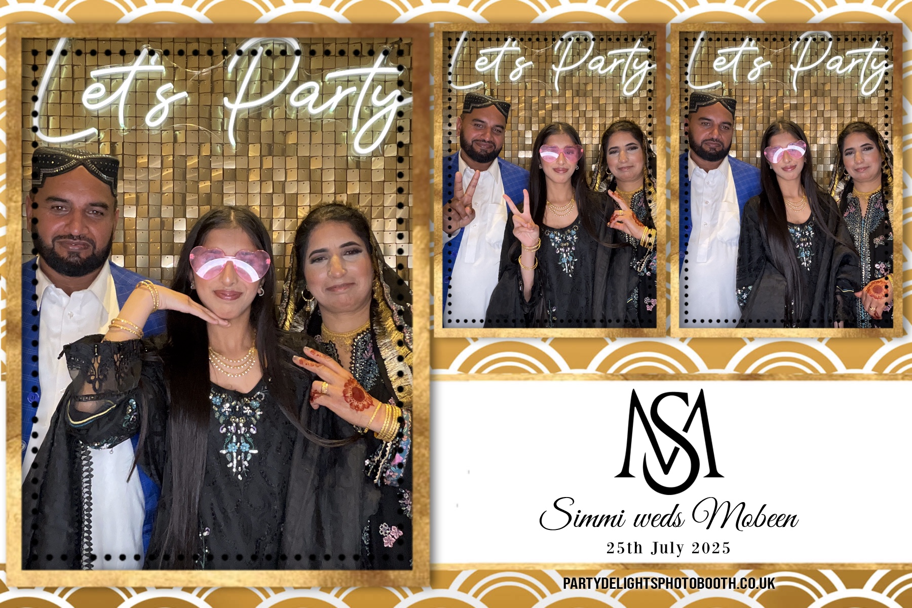 Simran Hussain Wedding | View more photos from the event at gallery.partydelightsphotobooth.co.uk/u/PartyDelightsPhotoBooth/Simran-Hussain-Wedding