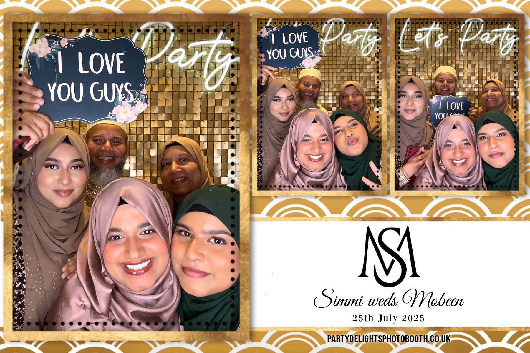 Simran Hussain Wedding | View more photos from the event at gallery.partydelightsphotobooth.co.uk/u/PartyDelightsPhotoBooth/Simran-Hussain-Wedding