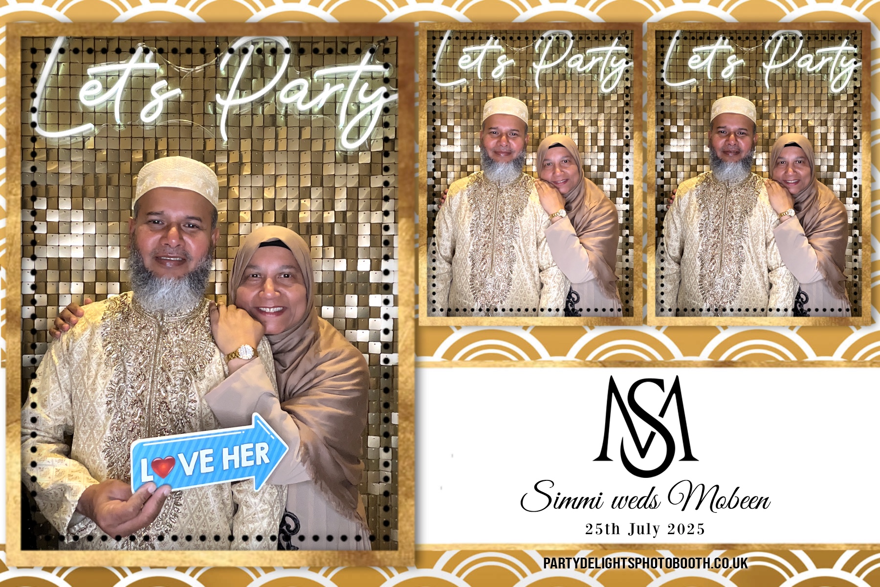 Simran Hussain Wedding | View more photos from the event at gallery.partydelightsphotobooth.co.uk/u/PartyDelightsPhotoBooth/Simran-Hussain-Wedding