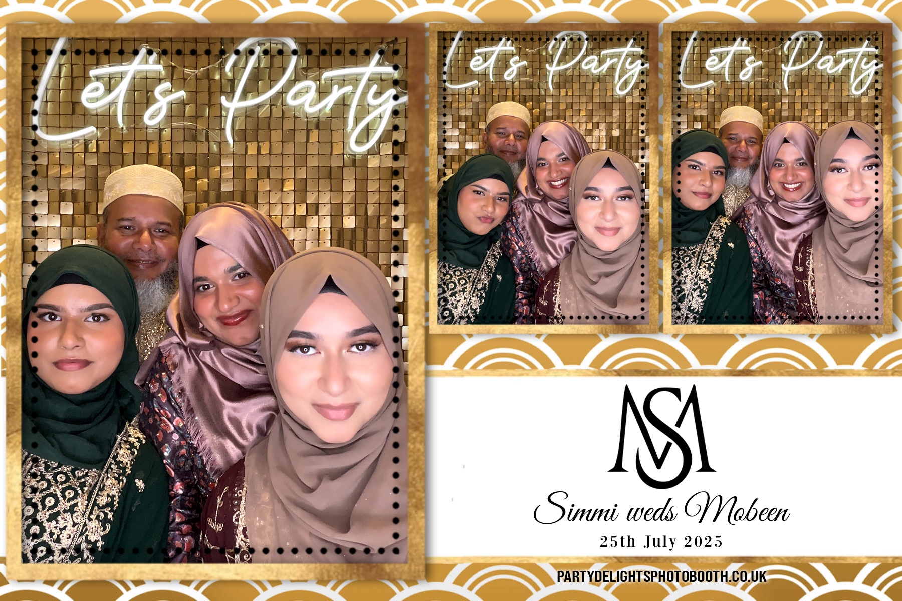 Simran Hussain Wedding | View more photos from the event at gallery.partydelightsphotobooth.co.uk/u/PartyDelightsPhotoBooth/Simran-Hussain-Wedding