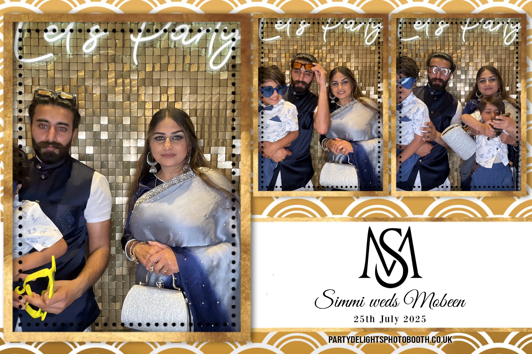Simran Hussain Wedding | View more photos from the event at gallery.partydelightsphotobooth.co.uk/u/PartyDelightsPhotoBooth/Simran-Hussain-Wedding