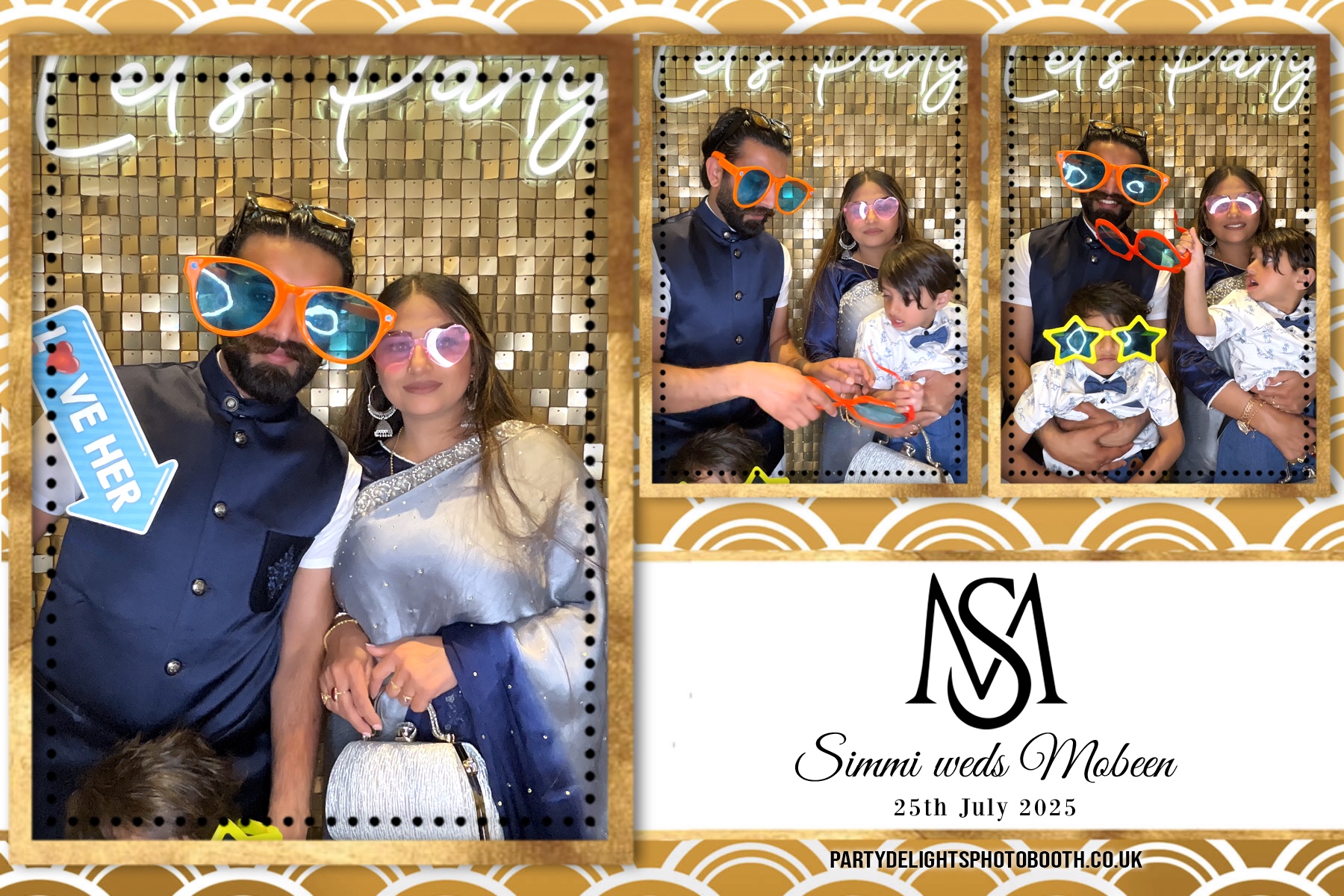 Simran Hussain Wedding | View more photos from the event at gallery.partydelightsphotobooth.co.uk/u/PartyDelightsPhotoBooth/Simran-Hussain-Wedding