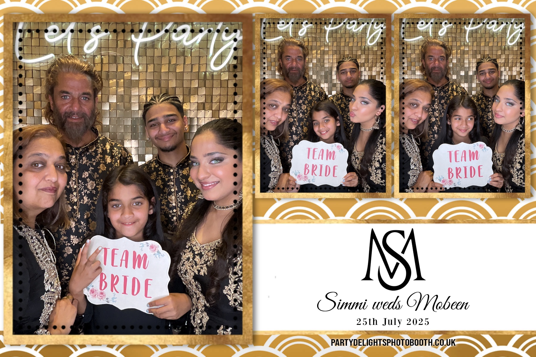 Simran Hussain Wedding | View more photos from the event at gallery.partydelightsphotobooth.co.uk/u/PartyDelightsPhotoBooth/Simran-Hussain-Wedding