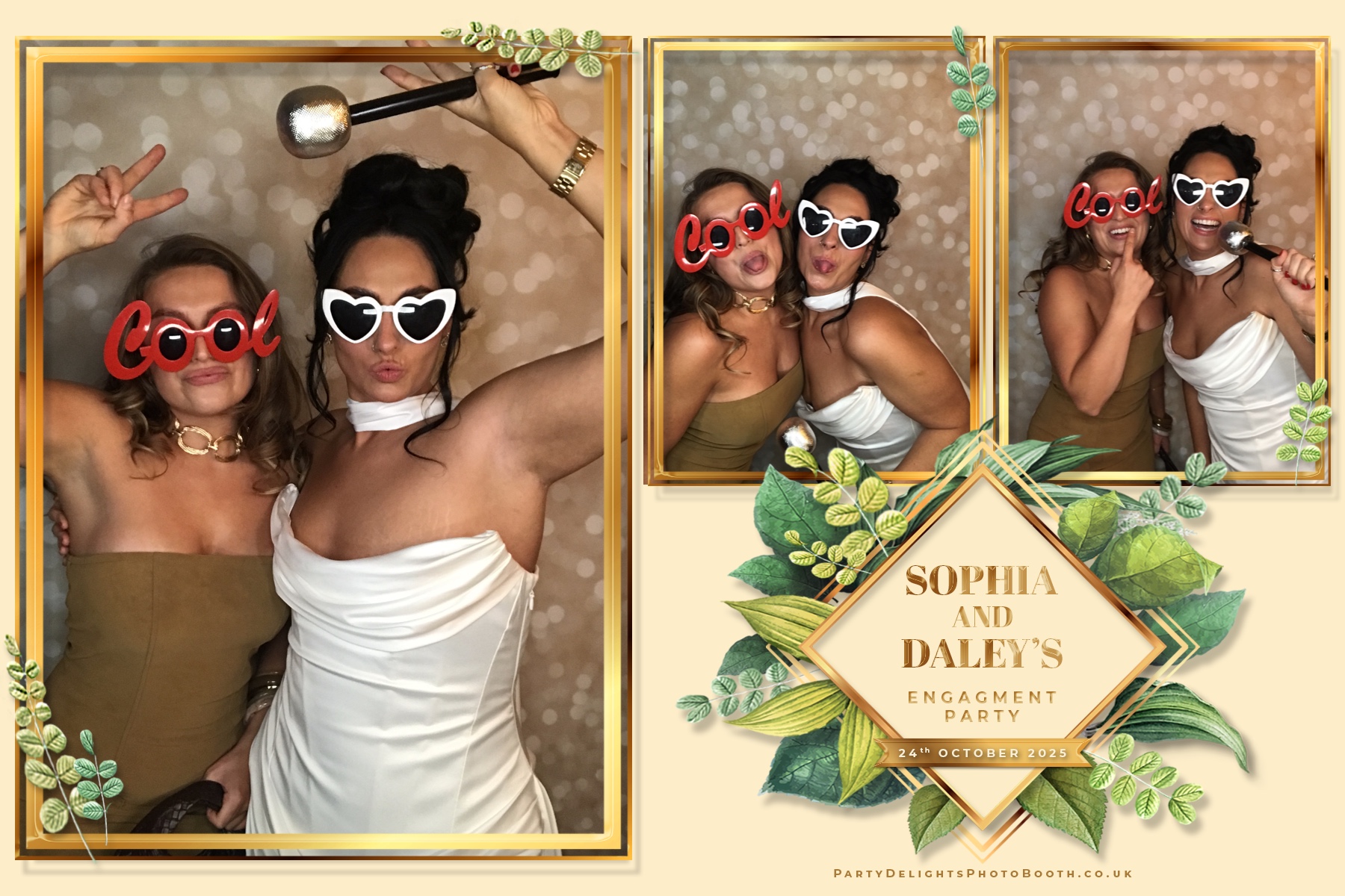 Sophia and Daley engagement party | View more photos from the event at gallery.partydelightsphotobooth.co.uk/u/PartyDelightsPhotoBooth/Sophia-and-Daley-engagement-party